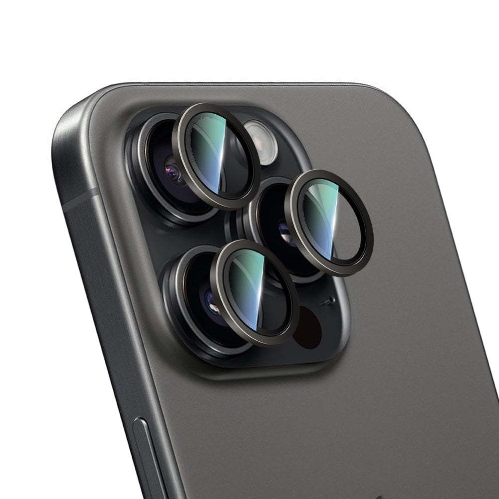 CaseWorld Sapphire Serisi iPhone 16 Pro Anti Reflective Lens Koruyucu CaseWorld Sapphire Serisi iPhone 16 Pro Anti Reflective Lens Koruyucu